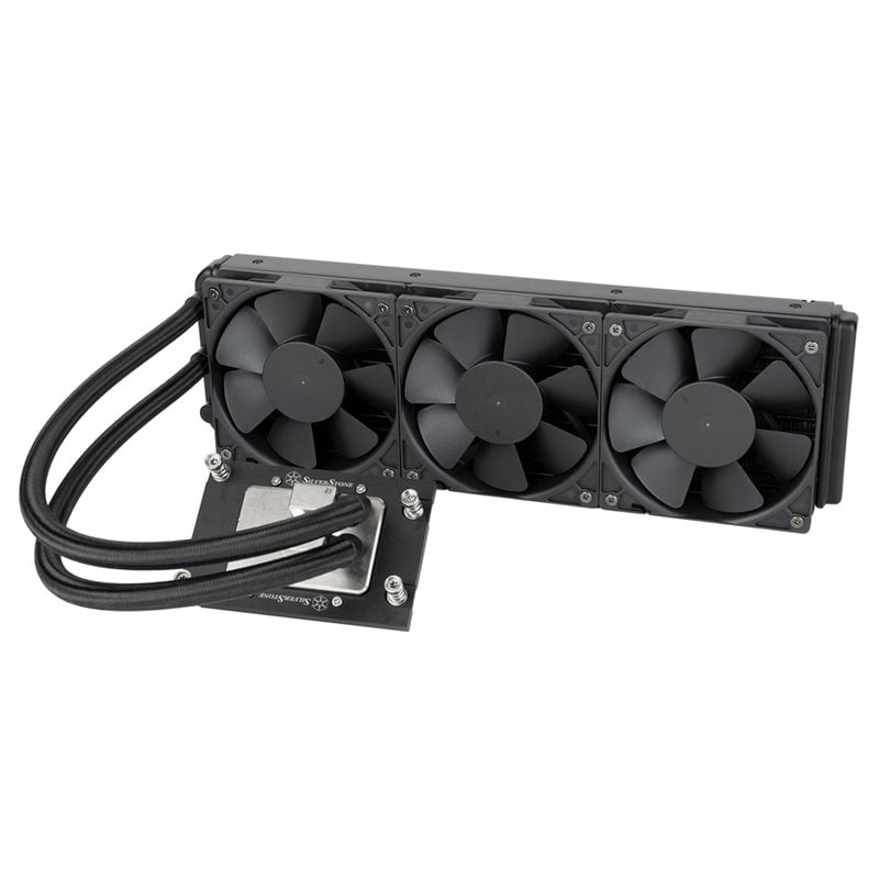 SilverStone XE360-TR5, 360mm AIO-nestejäähdytysratkaisu prosessorille, musta