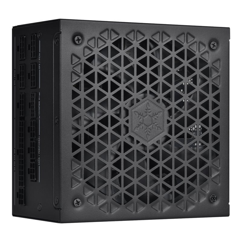 SilverStone (Outlet) 1200W HELA 1200R Platinum, ATX-virtalähde, PCIe 5.0, 80 Plus Platinum