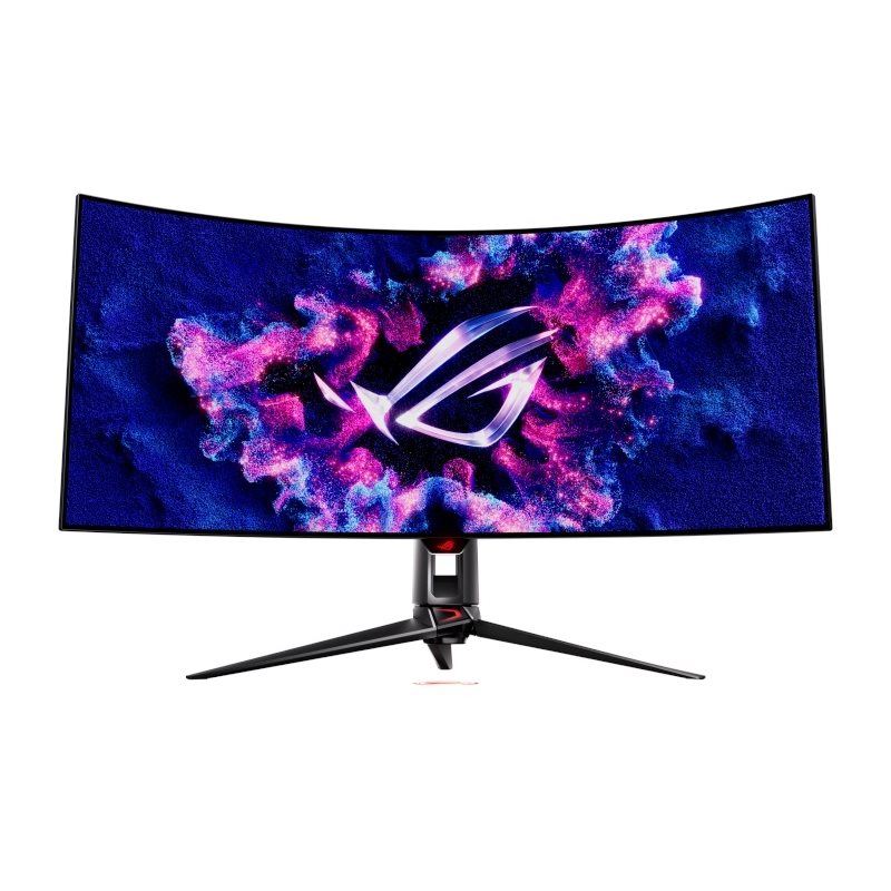 Asus 39" ROG Swift OLED PG39WCDM, kaareva 240Hz UWQHD-pelimonitori, musta