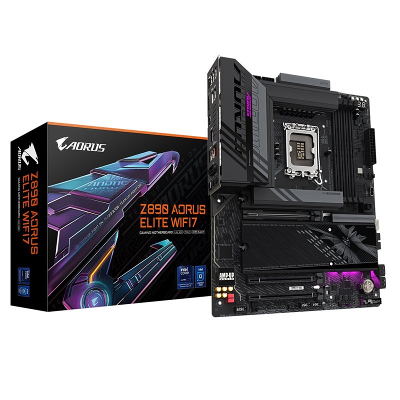 Gigabyte Z890 AORUS ELITE WIFI7, ATX-emolevy