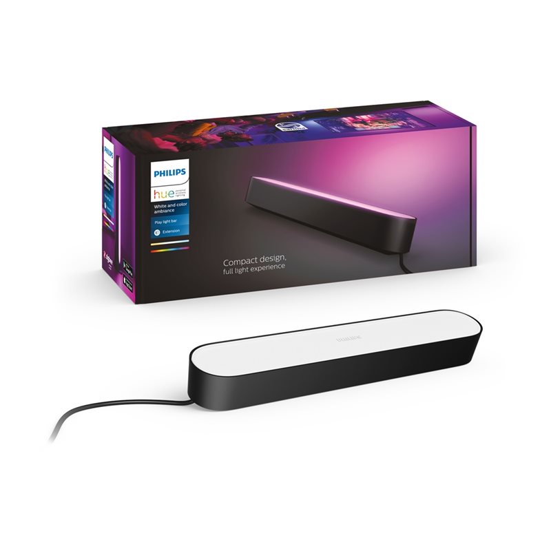 Philips Hue Play Single -valopalkki, musta