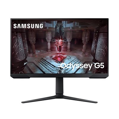 Samsung 27" Odyssey G5 G51C, 165Hz QHD-pelimonitori, musta