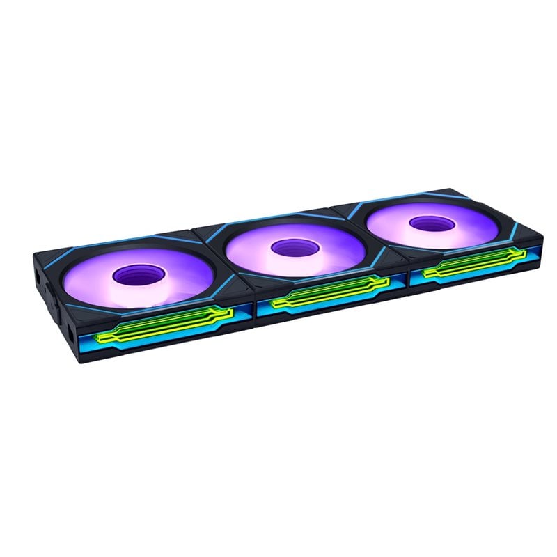 Lian Li UNI FAN SL-INF Wireless - Triple Pack, 120mm PWM-laitetuuletin, musta