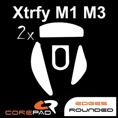 Corepad Skatez -hiiritassut, PRO XTRFY M1 RGB / XTRFY M3 RGB