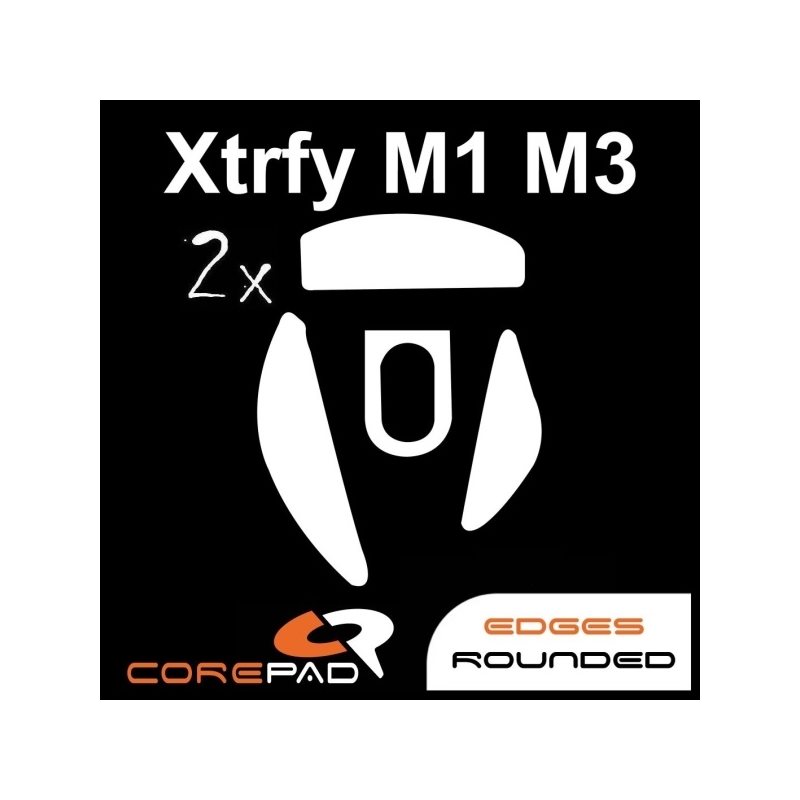 Corepad Skatez -hiiritassut, PRO XTRFY M1 RGB / XTRFY M3 RGB
