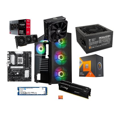 Jimm's DIY Asus RX 9070 XT -tuotepaketti