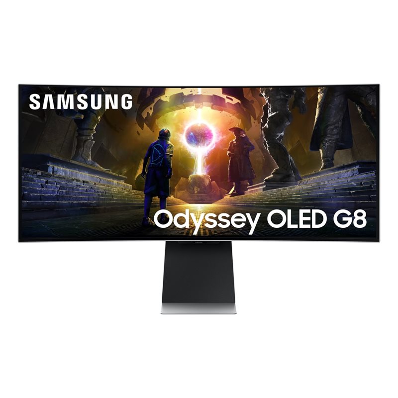 Samsung (Outlet) 34" Odyssey OLED G8 G85SD, kaareva 175Hz (OC) WQHD-pelimonitori