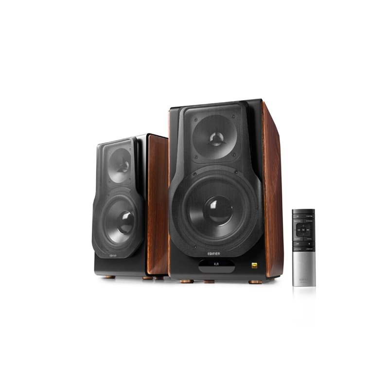 Edifier S3000 MKII -aktiviikaiuttimet, Bluetooth 5.0, puu/musta