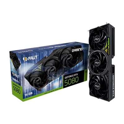 Palit GeForce RTX 5080 GamingPro -näytönohjain, 16GB GDDR7