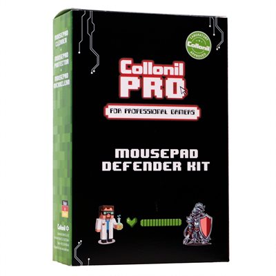 Collonil PRO Mousepad Defender Kit, hiirimaton puhdistus- ja suojauspaketti
