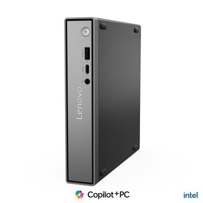 Lenovo NEO 50Q TINY G6, työasema, musta