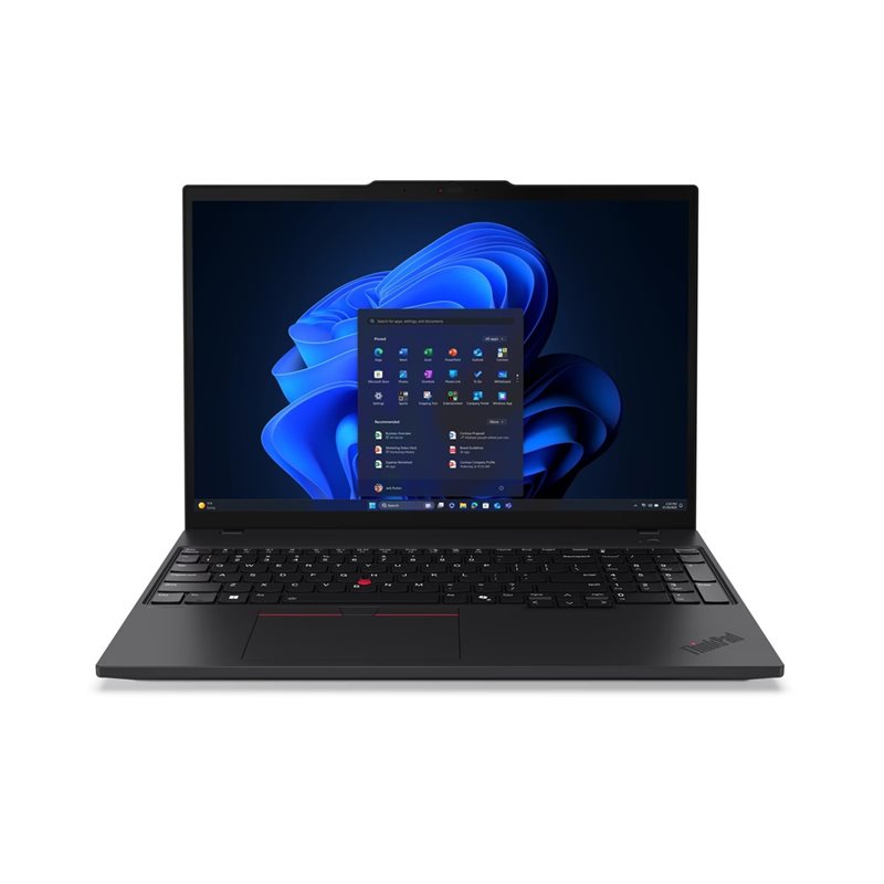 Lenovo 16" T16 G4, kannettava tietokone, musta