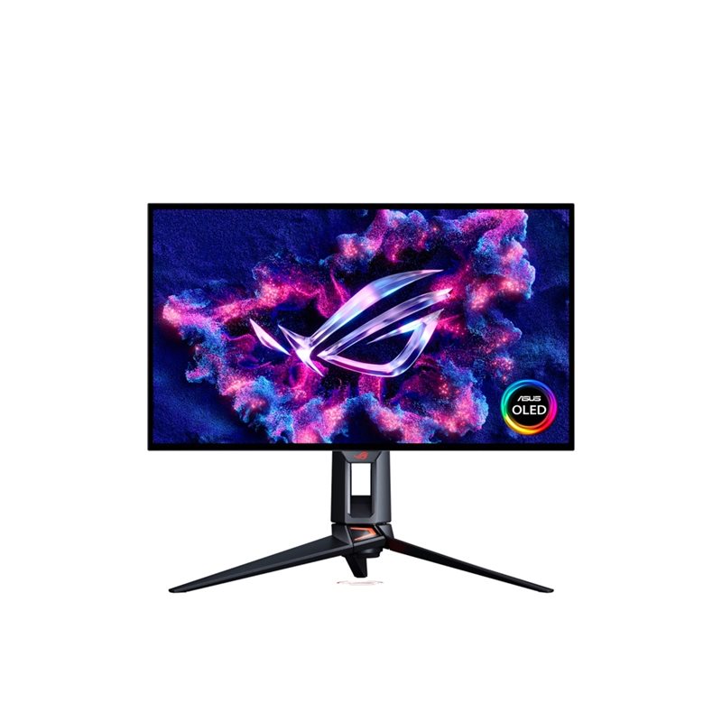 Asus 26,5" ROG Swift OLED PG27UCWM, 240Hz/480Hz Dual Mode -pelimonitori, musta