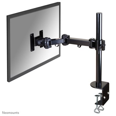 Neomounts 10-30" Monitor Desk Mount, näyttövarsi pöydälle, musta