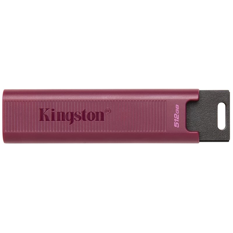 Kingston 512GB DataTraveler Max, USB 3.2 Gen 2 -muistitikku, Type-A, violetti/musta