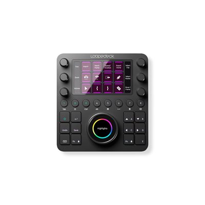 Loupedeck Loupedeck CT, kustomoitava konsoli, musta