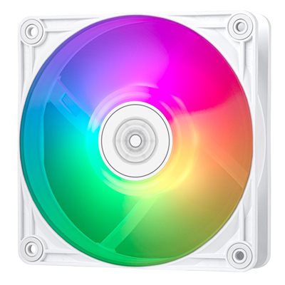 SilverStone VISTA 120 ARGB, 120mm PWM-laitetuuletin, valkoinen