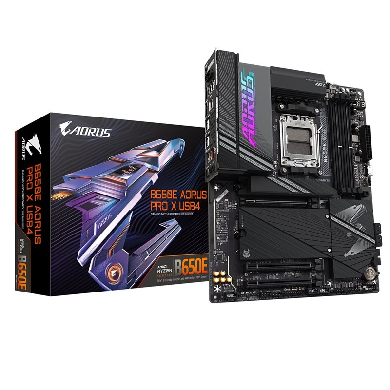 Gigabyte B650E AORUS PRO X USB4, ATX-emolevy