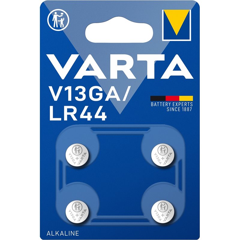 Varta V13GA/LR44 -paristo, 4kpl