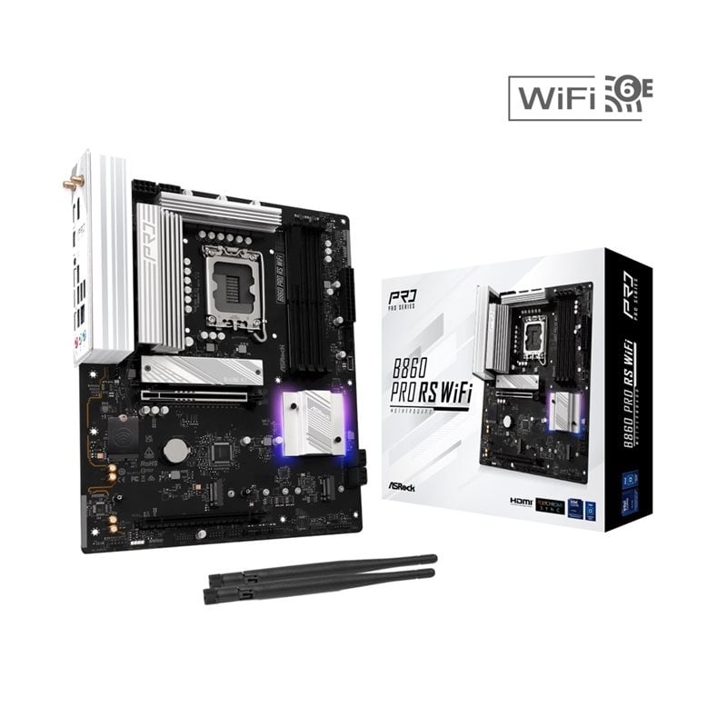 ASRock B860 Pro RS WiFi, ATX-emolevy