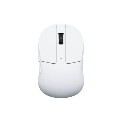 Keychron M4 - PixArt 3950 (8K Polling Rate), langaton hiiri, 30 000 DPI, valkoinen