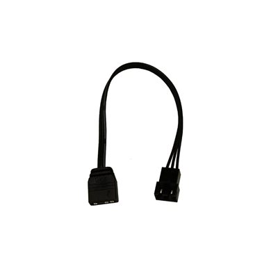 Alphacool 3-pin -> 3-pin Digital RGB -kaapeli, 15cm, musta