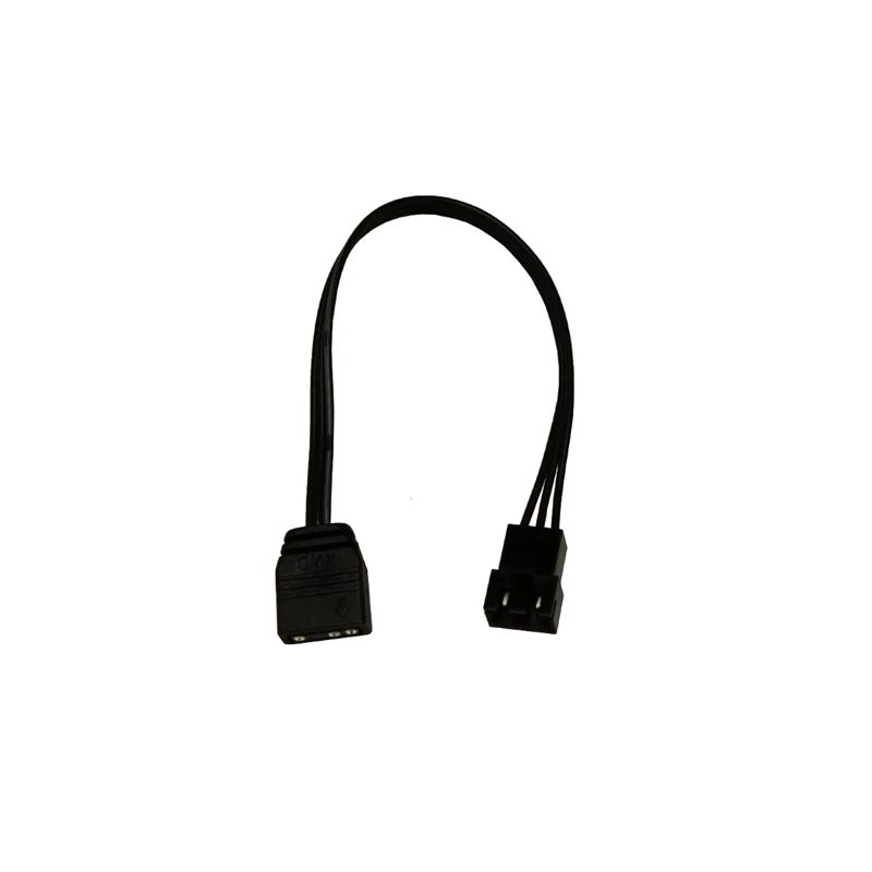 Alphacool 3-pin -> 3-pin Digital RGB -kaapeli, 15cm, musta