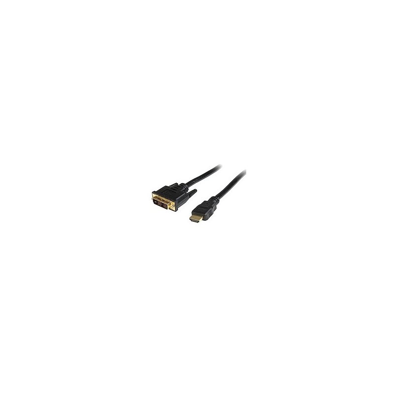 StarTech.com HDMI -> DVI-D -näyttökaapeli, 3m, musta