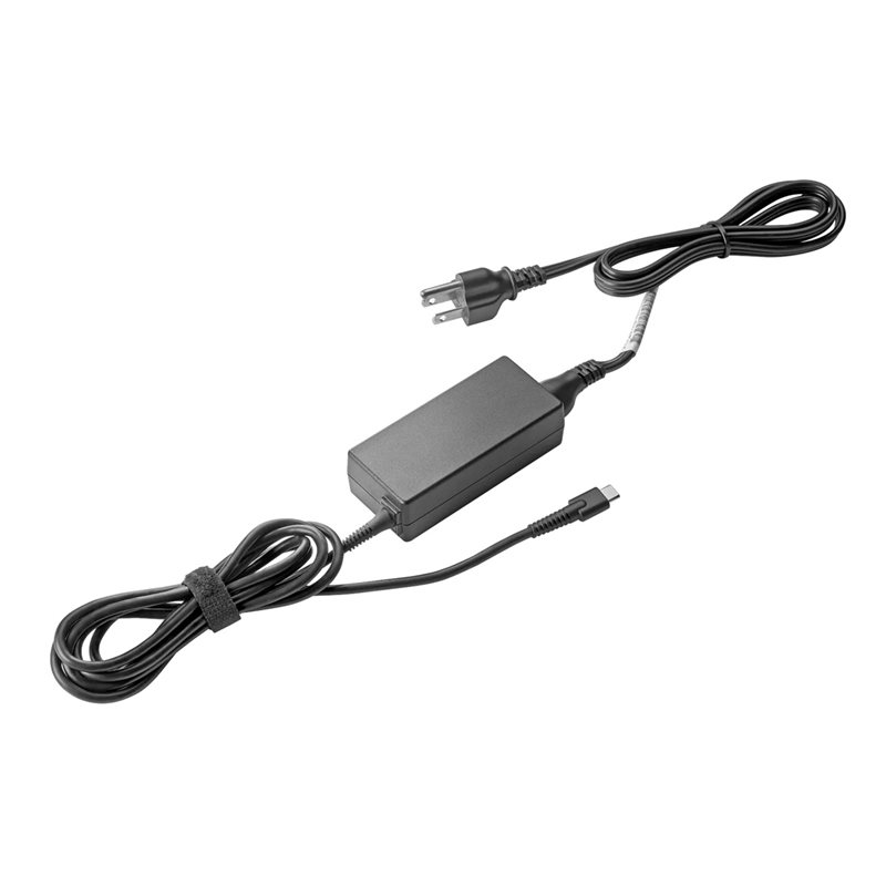 HP 45W LC -laturi, USB-C, musta
