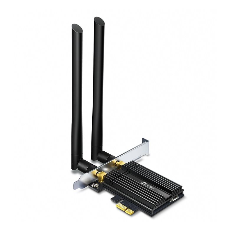 TP-Link Archer TX50E, Dual Band AX3000 Wi‑Fi 6 -PCIe-kortti, Bluetooth 5.0