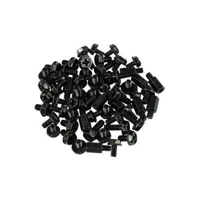 Phobya Mainboard screw kit Black Edition, emolevyruuvit, musta