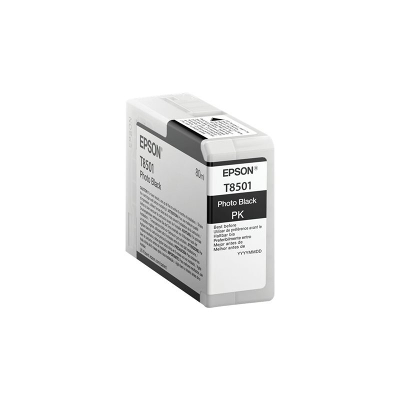 Epson T8501 -mustepatruuna, valokuvamuste, 80ml