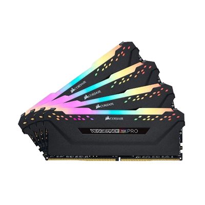 Corsair 32GB (4 x 8GB) Vengeance RGB PRO, DDR4 3600MHz, CL18, 1.35V, musta