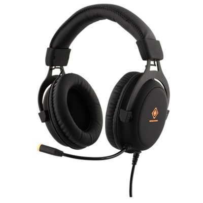 Deltaco Gaming GAM-030 -pelikuulokkeet mikrofonilla, musta