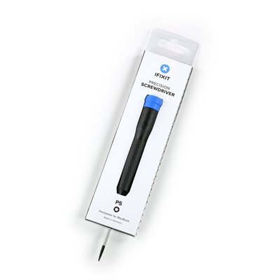 iFixit Pentalobe P5 -ruuvimeisseli, MacBook, musta/sininen