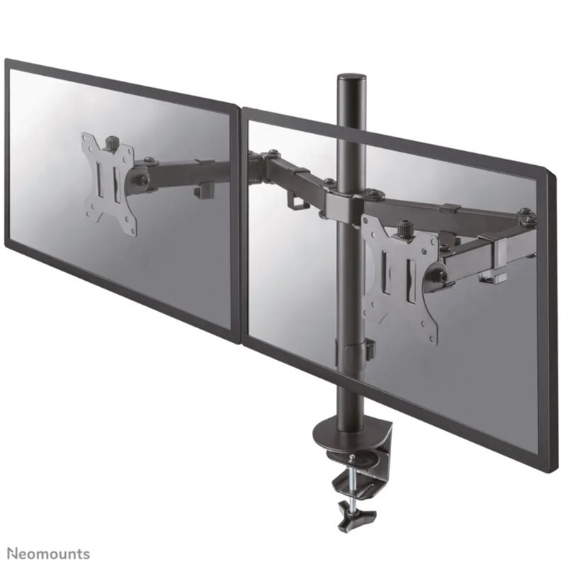 Neomounts by Newstar FPMA-D550DBLACK monitor desk mount, pöytäteline kahdelle monitorille, musta