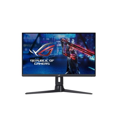 Asus 27" ROG Strix XG27AQMR, 300Hz WQHD-pelimonitori, musta