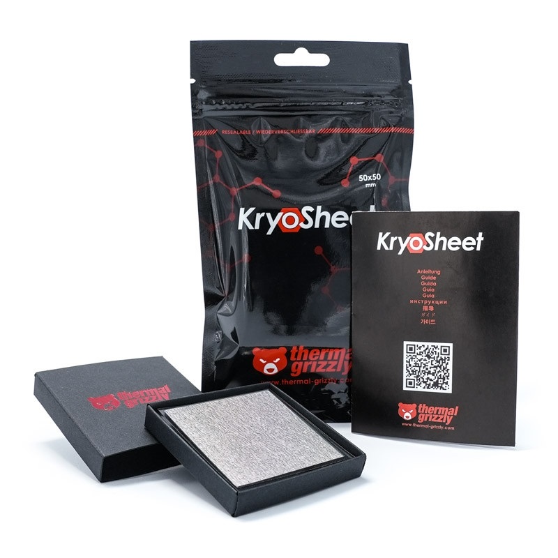 Thermal Grizzly KryoSheet thermal pad - 50 x 50 mm