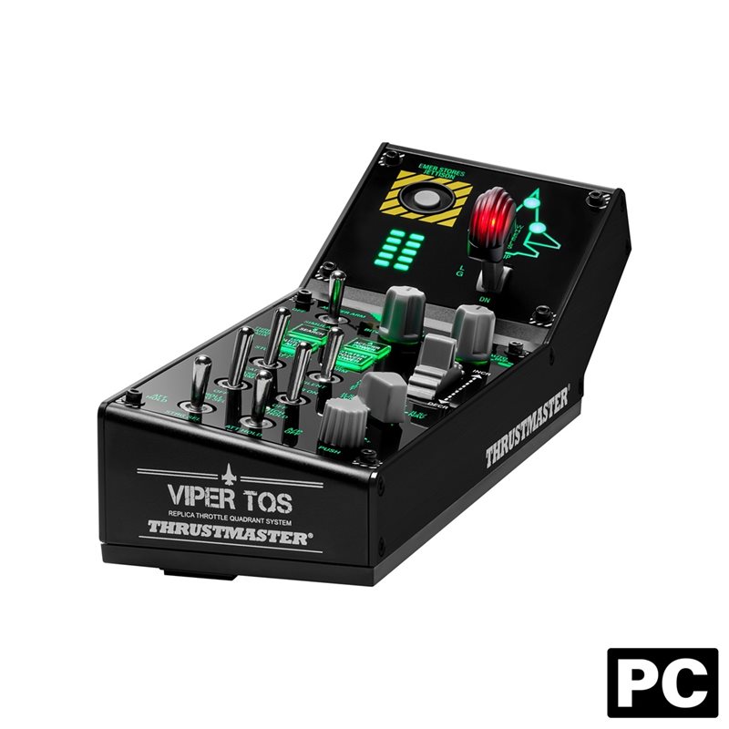 ThrustMaster Viper Panel -ohjauspaneeli, PC, musta