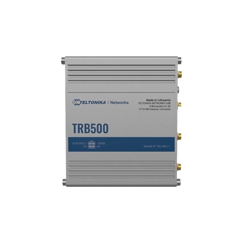 Teltonika TRB500, langaton reititin, 3G/4G/5G, DIN-kiskoon kiinnitettävä