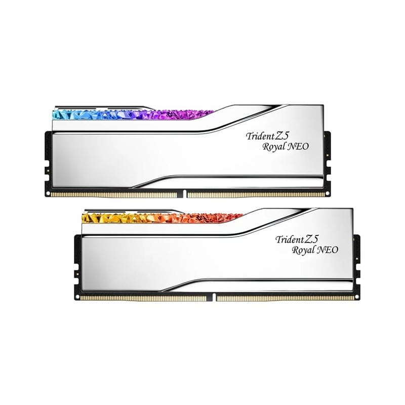 G.Skill 32GB (2 x 16GB) Trident Z5 Royal Neo, DDR5 6400MHz, CL30, 1.40V, hopea