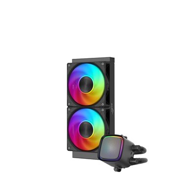 SAMA L50 Black, 240mm AIO-nestejäähdytysratkaisu prosessorille, musta