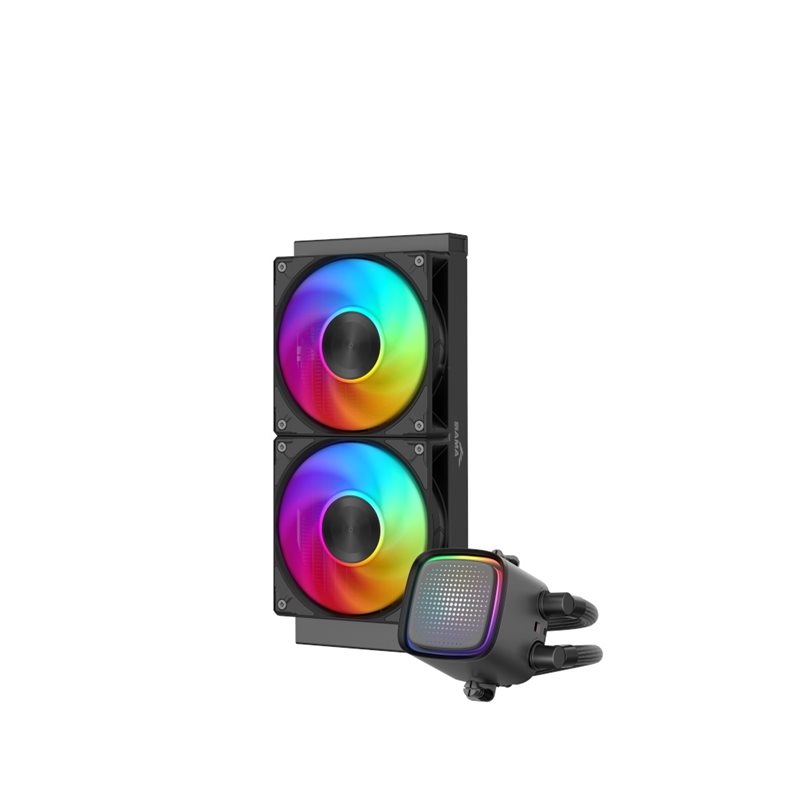 SAMA L50 Black, 240mm AIO-nestejäähdytysratkaisu prosessorille, musta