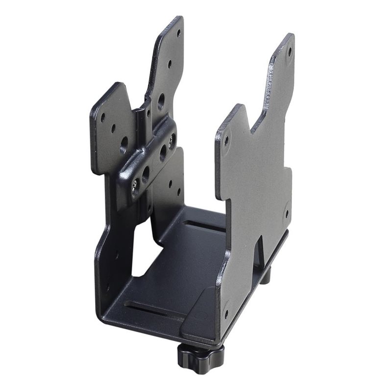 Ergotron Mini PC Mount, Thin Client keskusyksikön kiinnitysteline, musta