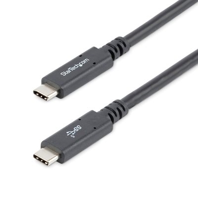 StarTech.com 3.2 Gen1 USB-C -kaapeli, PD3.0 100W, 1,8m, musta