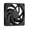 Fractal Design Dynamic 3, 140mm PWM-laitetuuletin, musta