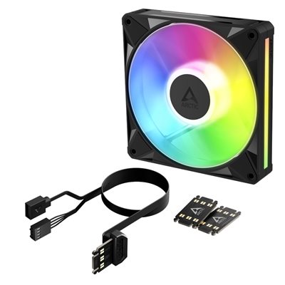ARCTIC BioniX P14 A-RGB, 140mm PWM-laitetuuletin, musta