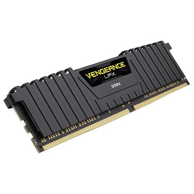 Corsair 8GB (2x4GB) Vengeance LPX, DDR4 2666MHz, CL16, 1,20V, musta