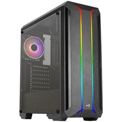 Aerocool Skyline ARGB v2, ikkunallinen miditornikotelo, musta