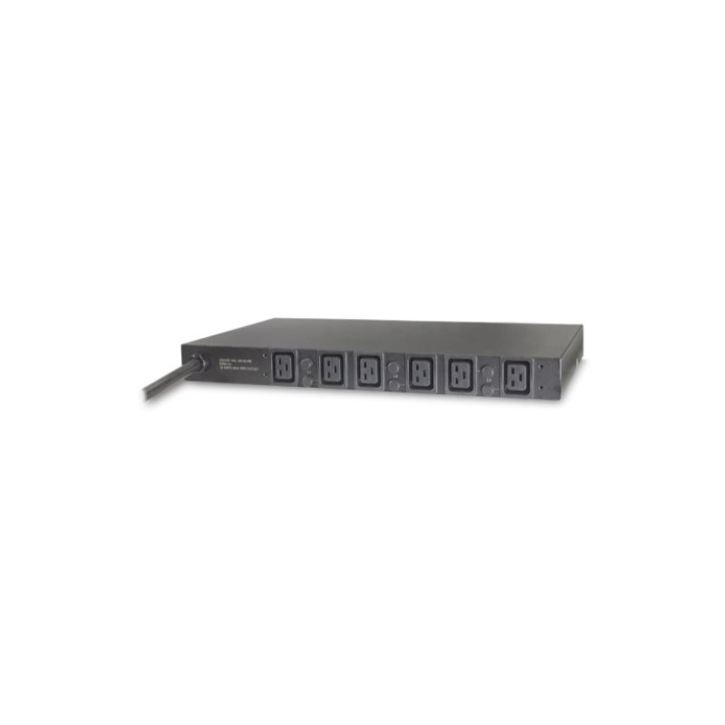 APC Rack PDU Basic 1U, 400V/22kW, 6x C19